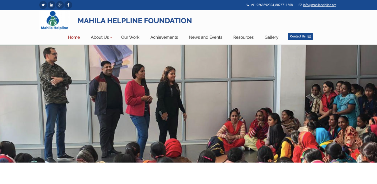 Mahila helpline